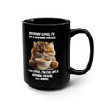 Grumpy Cat Not A Morning Person Quote Mug, 15 oz