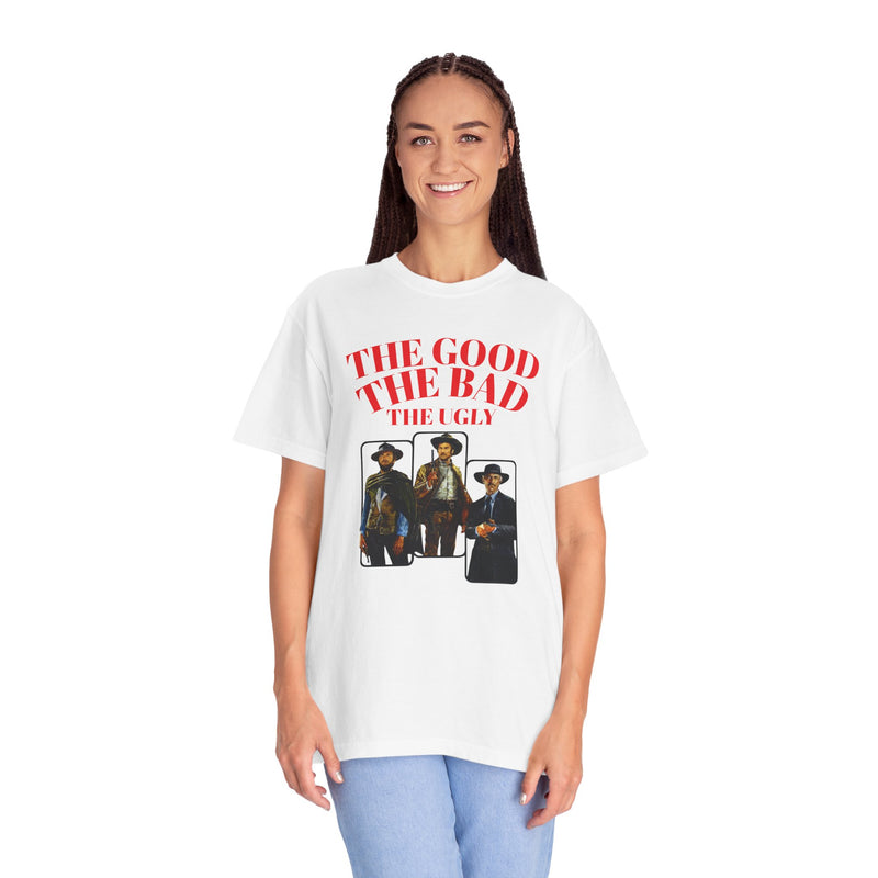 The Good The Bad The Ugly Western Vintage Comfort Colors Graphic T-Shirt