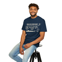 Nautical Science T-Shirt, Unisex Graphic Tee, Marine Themed Apparel, Gift for Engineers, Submarine Enthusiast Shirt, Casual Wear