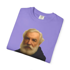 Alexander Graham Bell Quote T-Shirt — "I invented the phone. And somehow people still don't pick up."