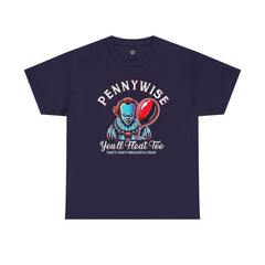 Horror Clown Red Balloon Tee — “You’ll Float Too” Graphic Shirt