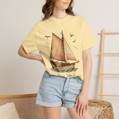 Sloop John B Sailboat T-Shirt — Vintage Nautical Tee