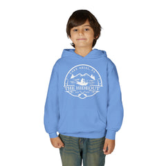 Youth Hoodie — 'The Hideout' Lake Ariel PA Cabin Adventure Hoodie