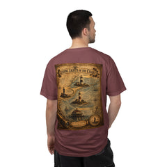 Guiding Lights Of The Coast Lighthouse Series T-Shirt — 'Guiding Lights Of The Coast ' Scenic Tee