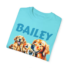 Comfort Colors Dog TShirt,Gift For Him,Use Your Own Dog Pictures,Dogs Name Tee,Gift For Her,Personalized Pet Shirt,Dog Lover Tee,Womens Tee