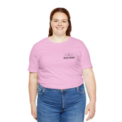 Dog Mom T-Shirt — Personalized Your Dog Image  Tee (Custom Name)