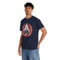 Fiery Fire Ghost - Graphic Unisex Heavy Cotton Tee