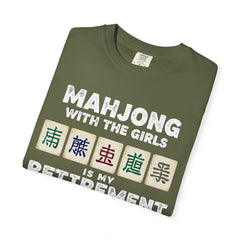 Mahjong Retirement Plan Unisex T-Shirt - Fun Gift for Friends