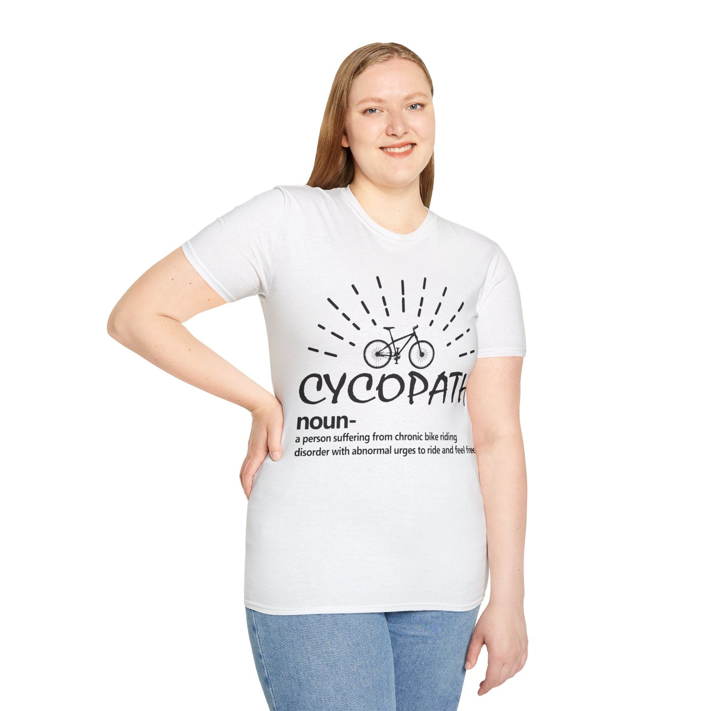 Bicycle Cycopath Unisex Soft Style T Shirt