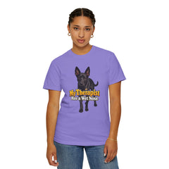 My Therapist Has a Wet Nose Personalized with your dog(s) image T-Shirt