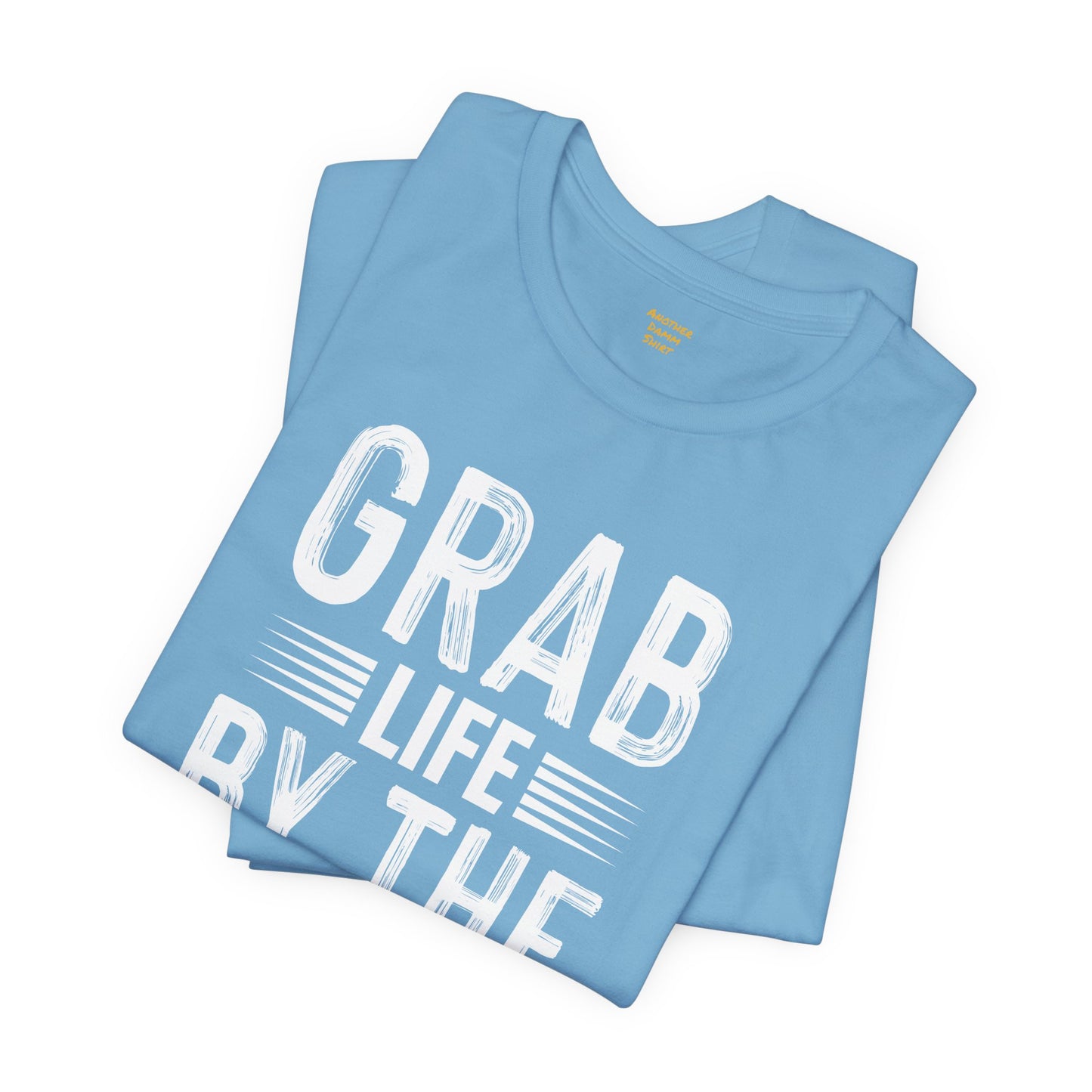 Grab Life By The Matzo Balls - Unisex Jersey Short Sleeve Tee