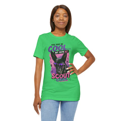 Scout Cool Dog T-Shirt — "You May Be Cool... But You're Not Scout Cool" Graphic Tee