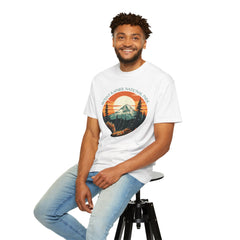Mount Rainier National Park Graphic, Comfort Colors Soft Relaxed Fit Unisex Garment-Dyed T-shirt