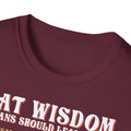 CAT WISDOM Unisex Softstyle Graphic T-Shirt