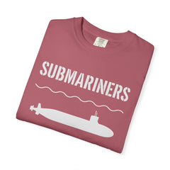 Submariners T‑Shirt — “Beneath the Waves Above the Rest” Navy Crew Tee