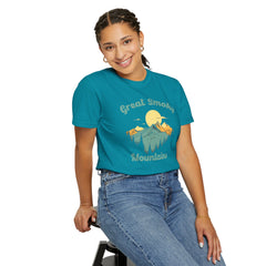 Great Smoky National Park National Park Graphic, Comfort Colors Soft Relaxed Fit Unisex Garment-Dyed T-shirt