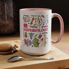 Nephrology Coffee Mug - Perfect Gift for Medical Professionals and Students, Stemmed Coffee Cup, Healthcare Appreciation, Unique Coffee Mug