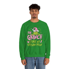 Grinch Stole My Lesson Plan Sweatshirt