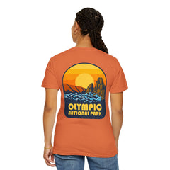 Olympic National Park Unisex T-Shirt, Vintage Graphic Tee, Nature Lover Gift, Travel Souvenir, Outdoor Adventure Apparel, Unisex Casual Wear