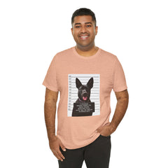 K9 Mugshot Personalized with your Dog T-Shirt