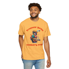 Tropical Beats Graphic T-Shirt — Feathery Feats Design