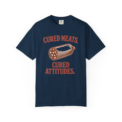 Cured Meats Graphic Tee - Funny Foodie Wear, Gift for Meat Lovers