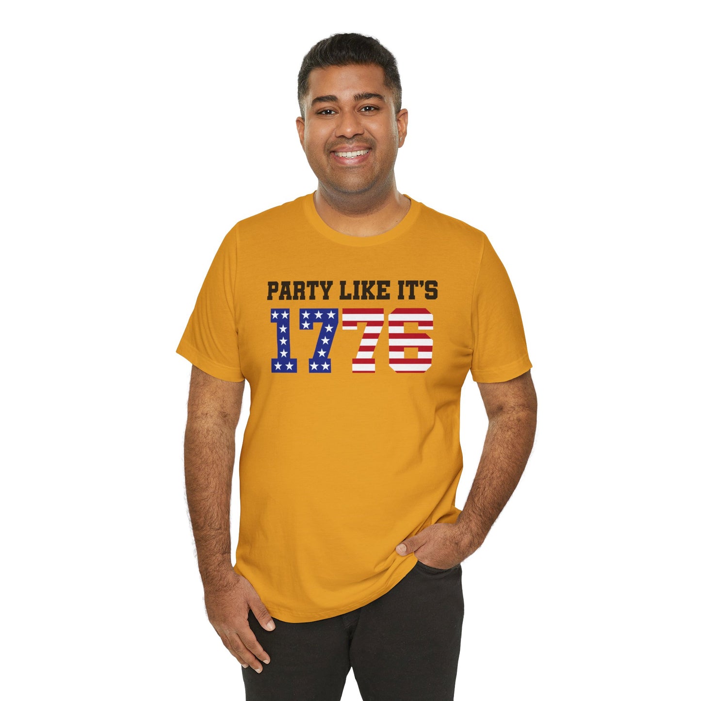 Party Like Its 1776, Graphic Unisex Jersey Short Sleeve Tee