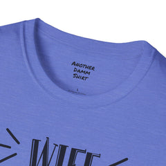 Wife Nurse Mom - Unisex Softstyle T-Shirt | Nurse Awareness,Medical Wear,Gift For Him,Scrubs Lover,Hospital Staff Gift,Gift For Her,RN