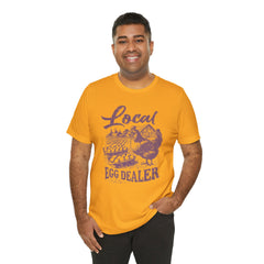 Local Egg Dealer Unisex Jersey Tee - Perfect for Farmers & Foodies