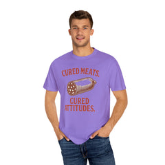 Cured Meats Graphic Tee - Funny Foodie Wear, Gift for Meat Lovers