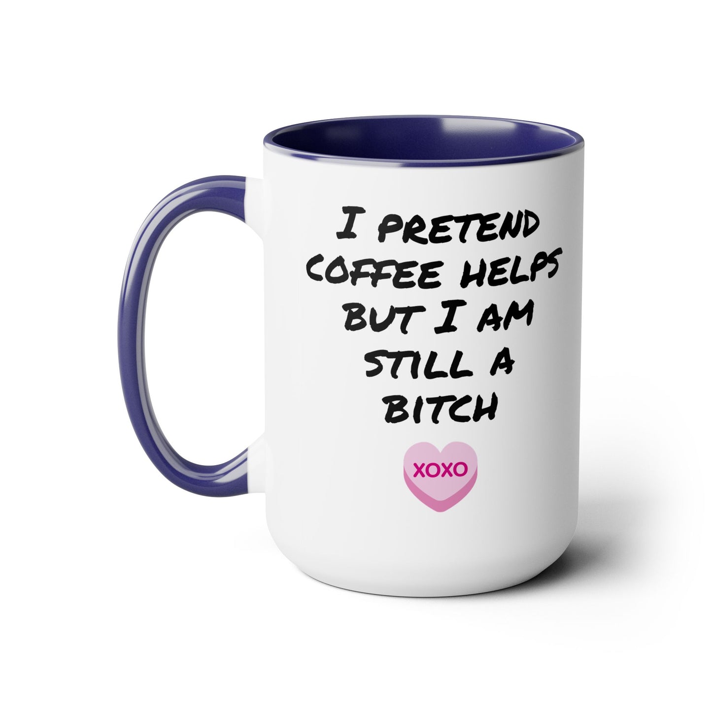 Sassy coffee mug - Two-tone 15oz mug