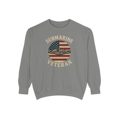 Vintage Submarine Veteran Sweatshirt, Unisex Crewneck, Comfortable Casual Wear, Perfect Gift for Veterans, Military Appreciation