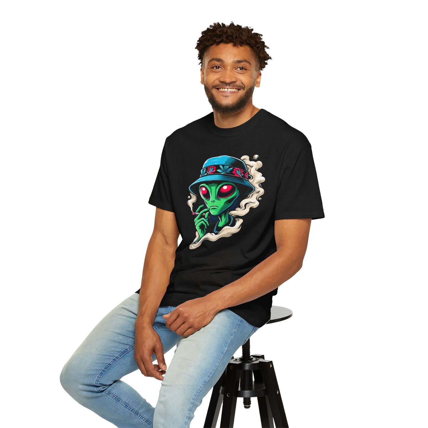 ALIEN WEED Vintage Style TShirt