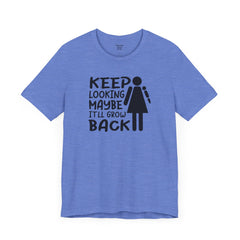 Funny Amputee Quote - Unisex Short Sleeve Tee,Amputee Awareness,Gift For Him,Gift For Her,Fun Amputee Gift,Arm Amputee,Limb Loss Awareness