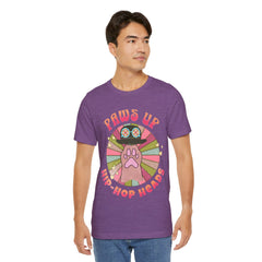 Funny Cat Paws Up Hip Hop Heads - Graphic Tee