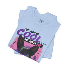 Scout Cool Dog T-Shirt — "You May Be Cool... But You're Not Scout Cool" Graphic Tee