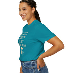 Classy Sassy T-shirt, Unisex Casual Top, Statement Tee, Gift for Her, Fashion Apparel, Birthday Humor Shirt