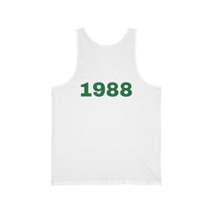 College Mascot Unisex Tank Top - Russell Sage Purple Cow, Red Devil, Golden Horseshoe, Blue Angel Enter into the Notes Box Before Purchase what your Graduation Year Is And We will Imprint It on the Back of Your Top