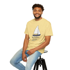 Hempstead Bay Sailing Club Graphic T-Shirt — "Real Sailors Fly Scots" Nautical Tee