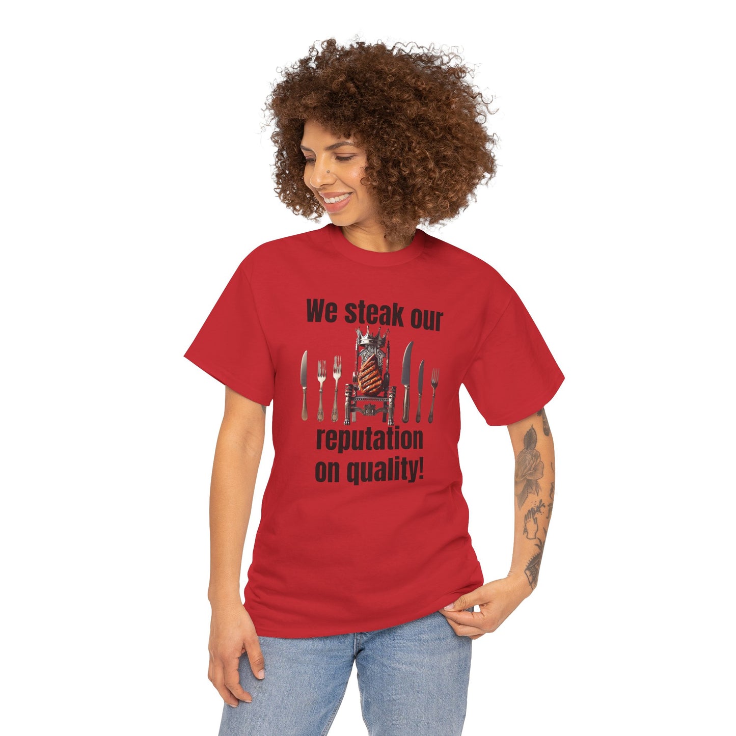 Butcher We steak our reputation on quality! - Unisex Tee