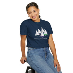 Hempstead Bay Sailing Club T-Shirt — Vintage Sailboat Race Day Tee