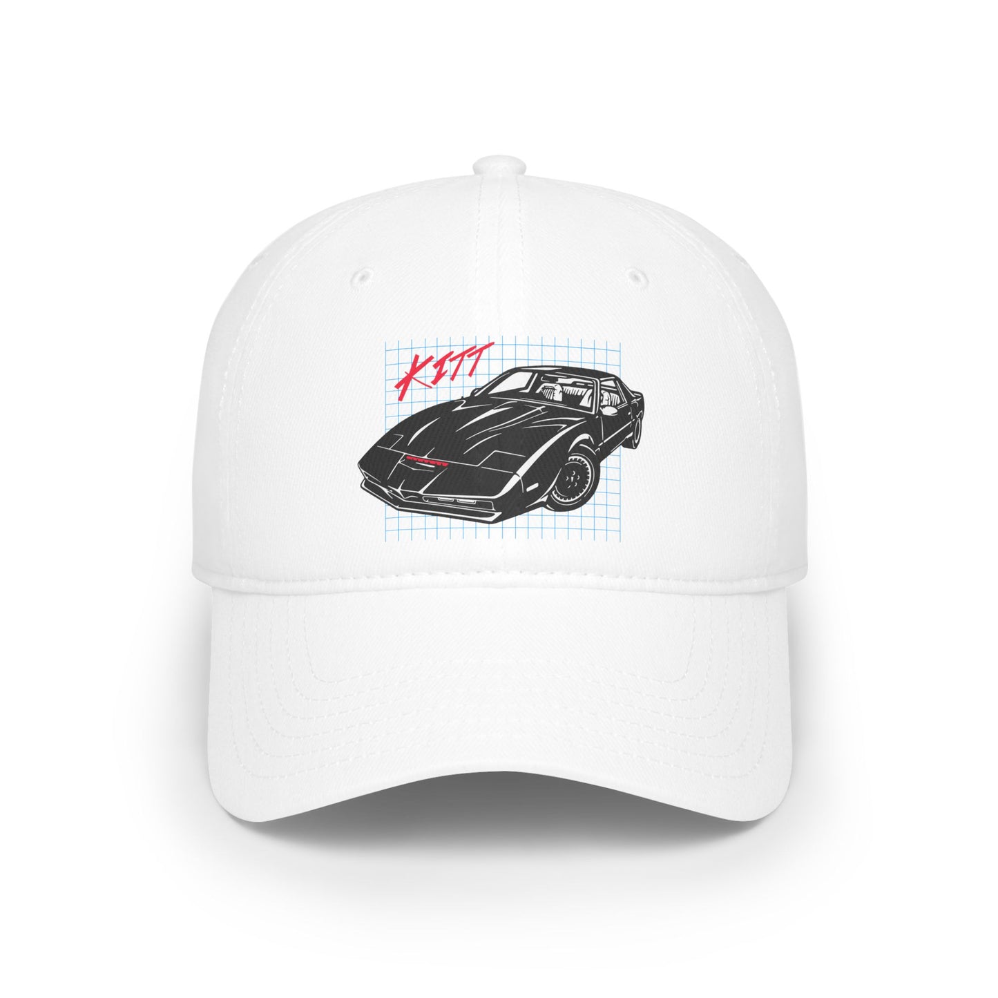 Knight Rider Classic KITT 2000 graphic Low Profile Baseball Cap