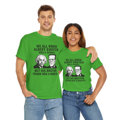 Funny Albert Einstein Science T-Shirt - Perfect Gift for Nerds, Frankenstein Halloween Shirt