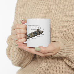 Submarine Magic Ceramic Mug - Fun Nautical Design for Coffee Lovers