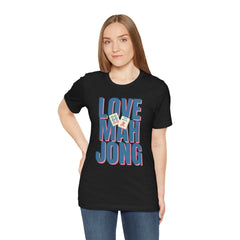 Love Mahjong Graphic Unisex Tee