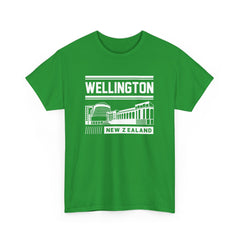 Wellington New Zealand Cities of The World Series Unisex Heavy Cotton Tee
