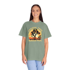 Joshua Tree National Park Graphic, Comfort Colors Soft Relaxed Fit Unisex Garment-Dyed T-shirt