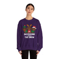 Dachshund Through The Snow - Unisex Heavy Blend™ Crewneck Sweatshirt