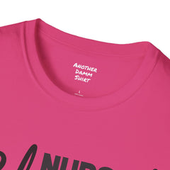 Blessed Nurse - Unisex Softstyle T-Shirt | Nurse Awareness, Medical Wear, Gift For Her, Scrubs Lover, Hospital Staff Gift, Registered Nurse