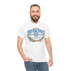 Feeling Nauti in Your Beach State T-Shirt — Personalized Beach Vacation Tee